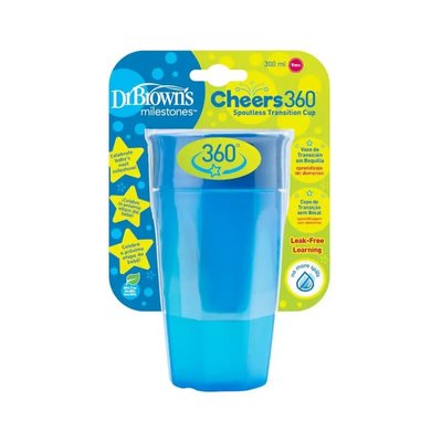 Чашка 360 °, 300 мл, колір блакитний TC01040-INTL фото