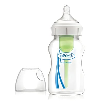 Антиколікова пляшечка для годування з широким горлечком Options+, 330 мл WB11600-SPX фото