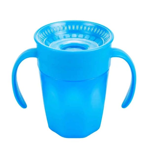 Чашка 360 ° з ручками, 200 мл, колір блакитний TC71004-INTL фото