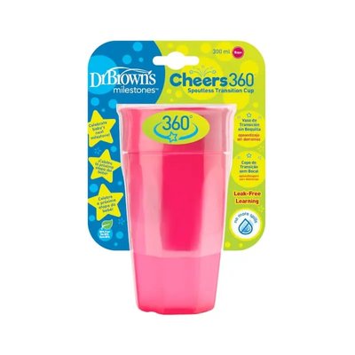 Чашка 360 °, 300 мл, колір рожевий TC01039-INTL фото